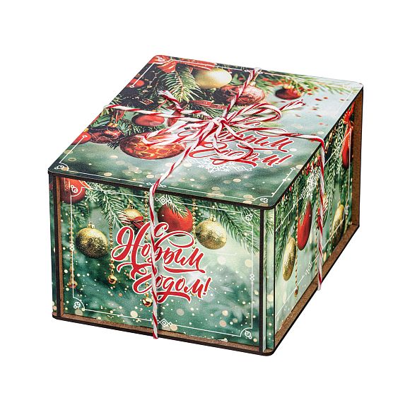 Сладкий новогодний подарок Зеленое Чудо (малая)